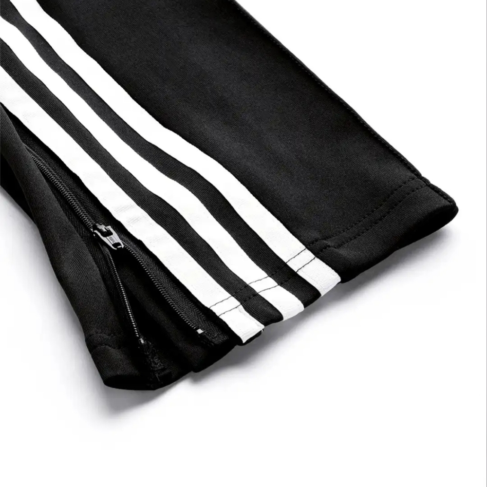 adidas Black and White Track Pants - Picture 7 of 12